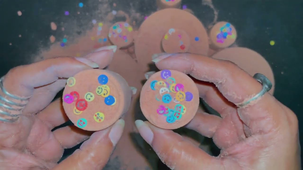 DUSTY SANDY CRUNCHY BAKING SODA CRUSH | @Crushasmr4k @YouTubeCreator387 | #asmrsounds #asmr