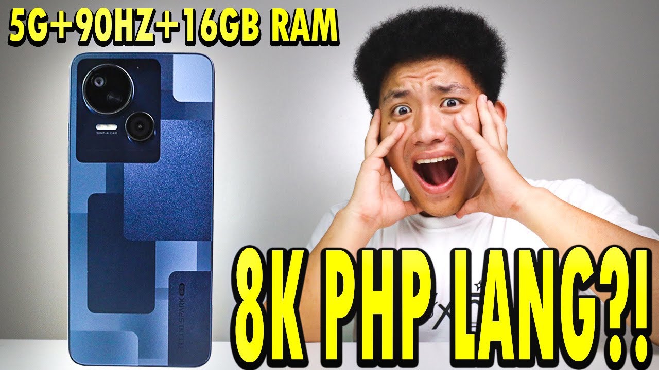 TECNO SPARK 10 5G- PAANO NAGING 8K PHP TO?!
