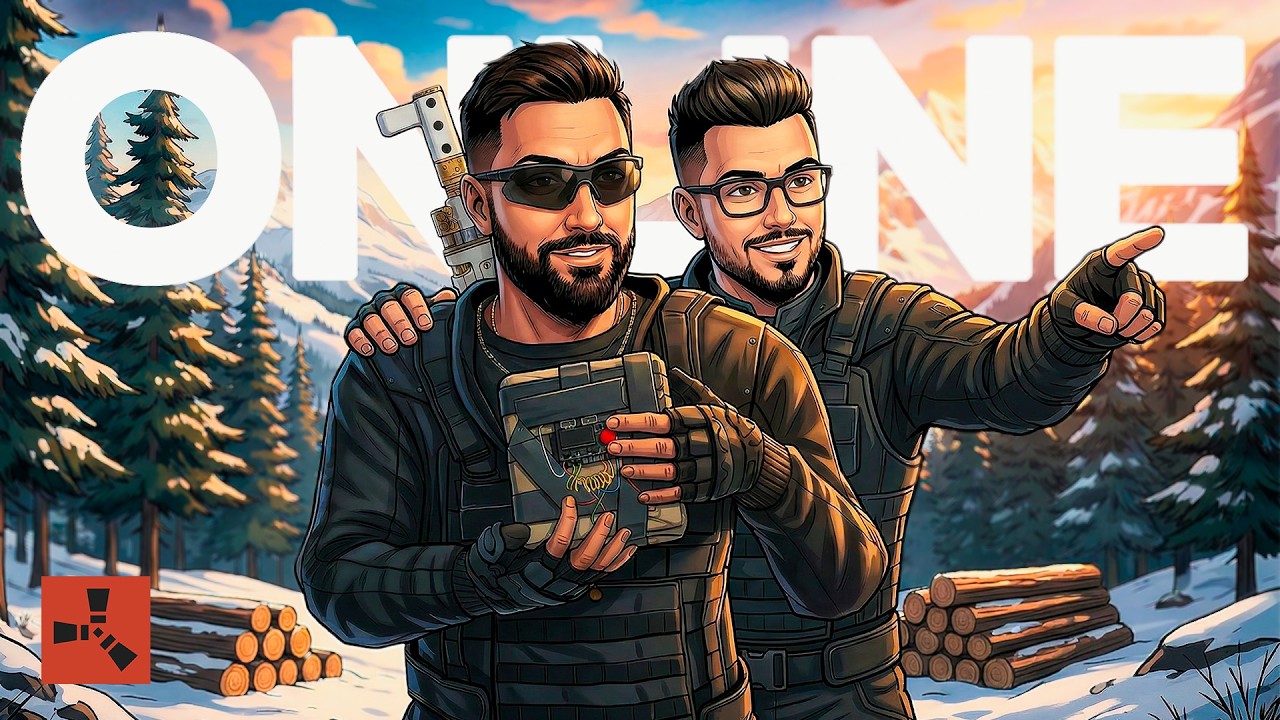 RAIDEAMOS ONLINE y DOMINAMOS LA MEJOR ZONA en DUO - Rust