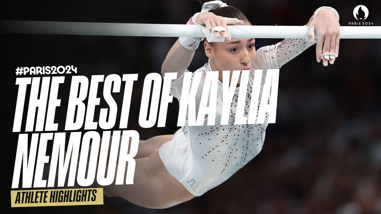 🇩🇿 The best of Kaylia Nemour at the Olympics 🤸🏻 | Athlete Highlights