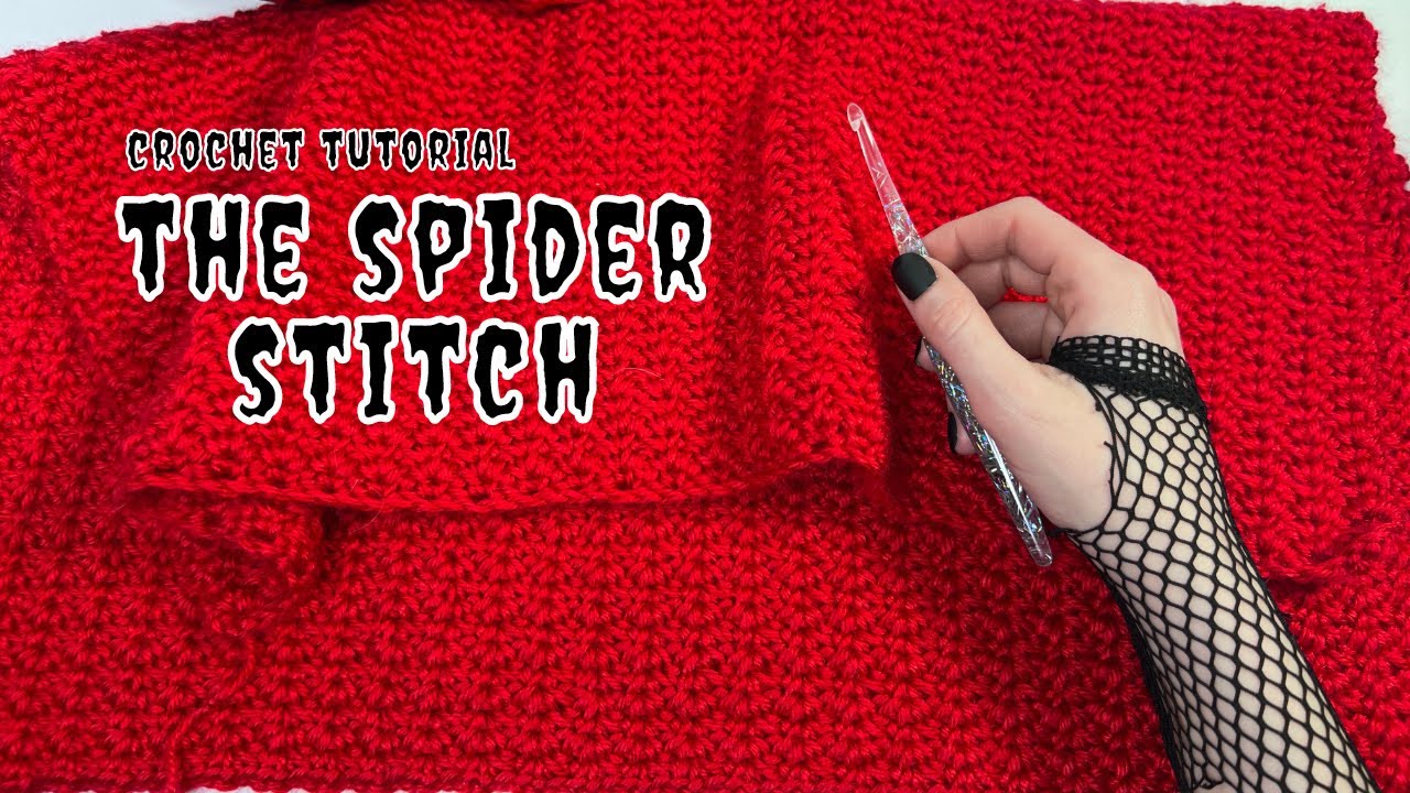 CROCHET ALONG 2023 SQUARE 1: THE SPIDER STITCH