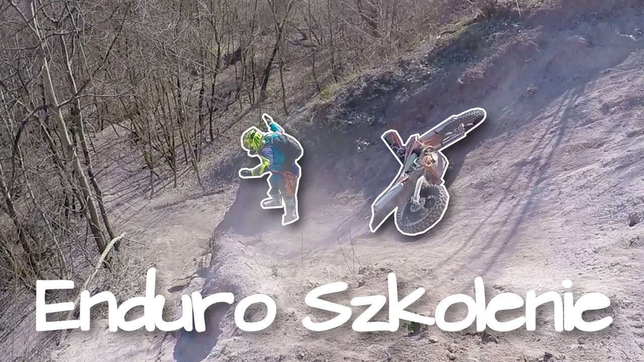 Żółtodziób na szkoleniu enduro (Krzeszowice)