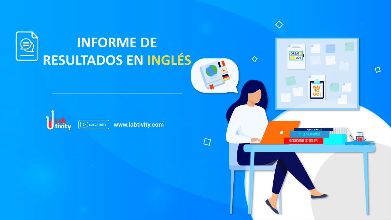 Informe de Resultados en Ingl&eacute;s
