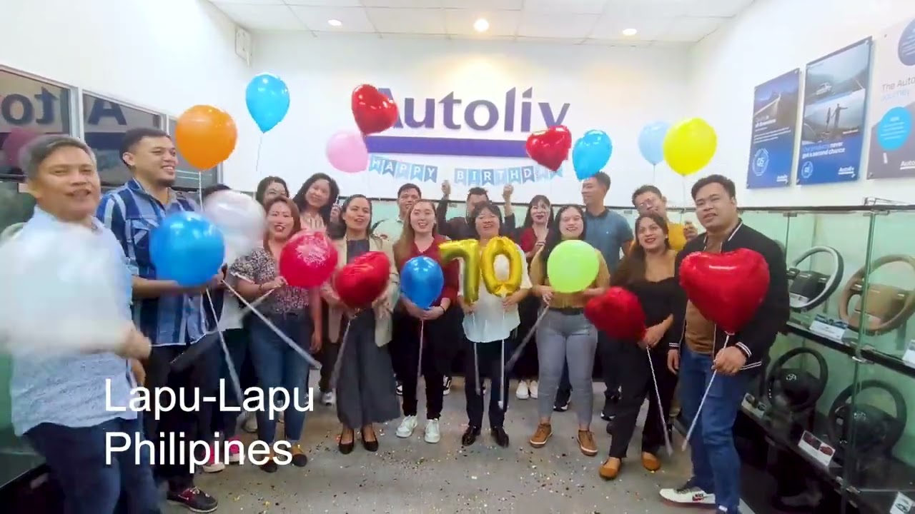 Happy 70th Birthday I Autoliv 2023