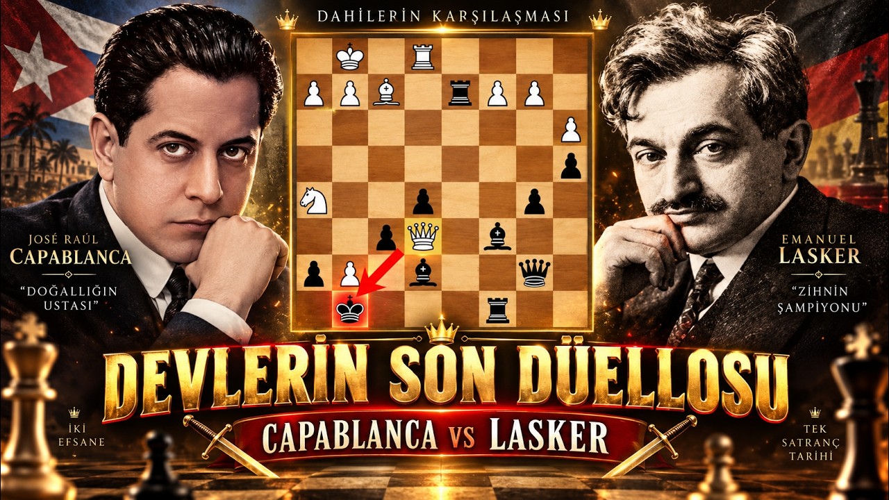 SON DÜELLODA KILIÇLAR ÇEKİLDİ | CAPA - LASKER | BELGESEL OYUN