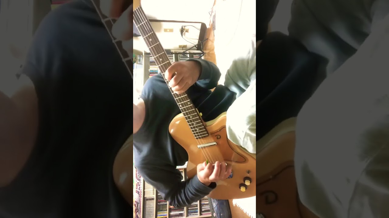 「Walking the Dog」RUFUS THOMUS (イントロのみ リハビリ) # #guitarriff #rufusthomas #walkingthedog