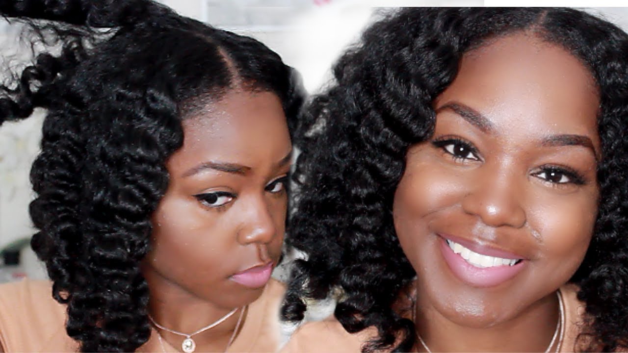 BEST BRAID-OUT On Natural Hair | Moisturized and Defined Natural Hairstyle