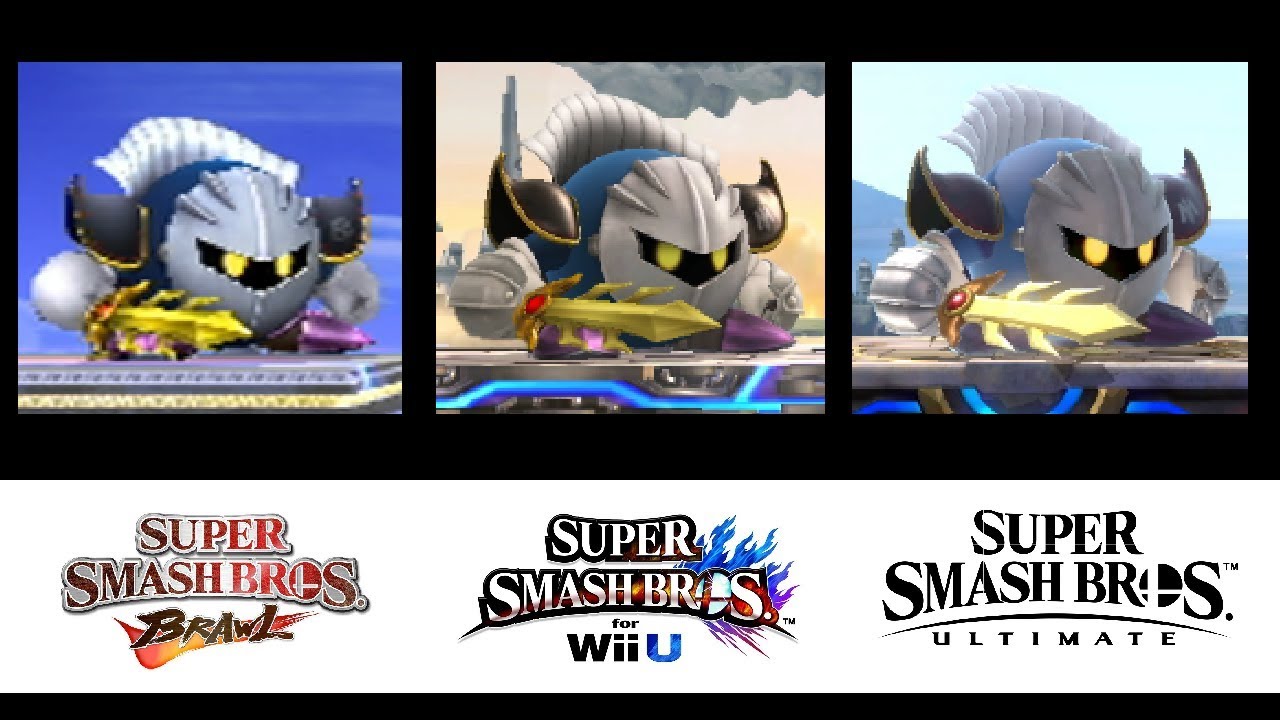 Evolution of Metaknight's Moveset in Super Smash Bros. (2008-2018)