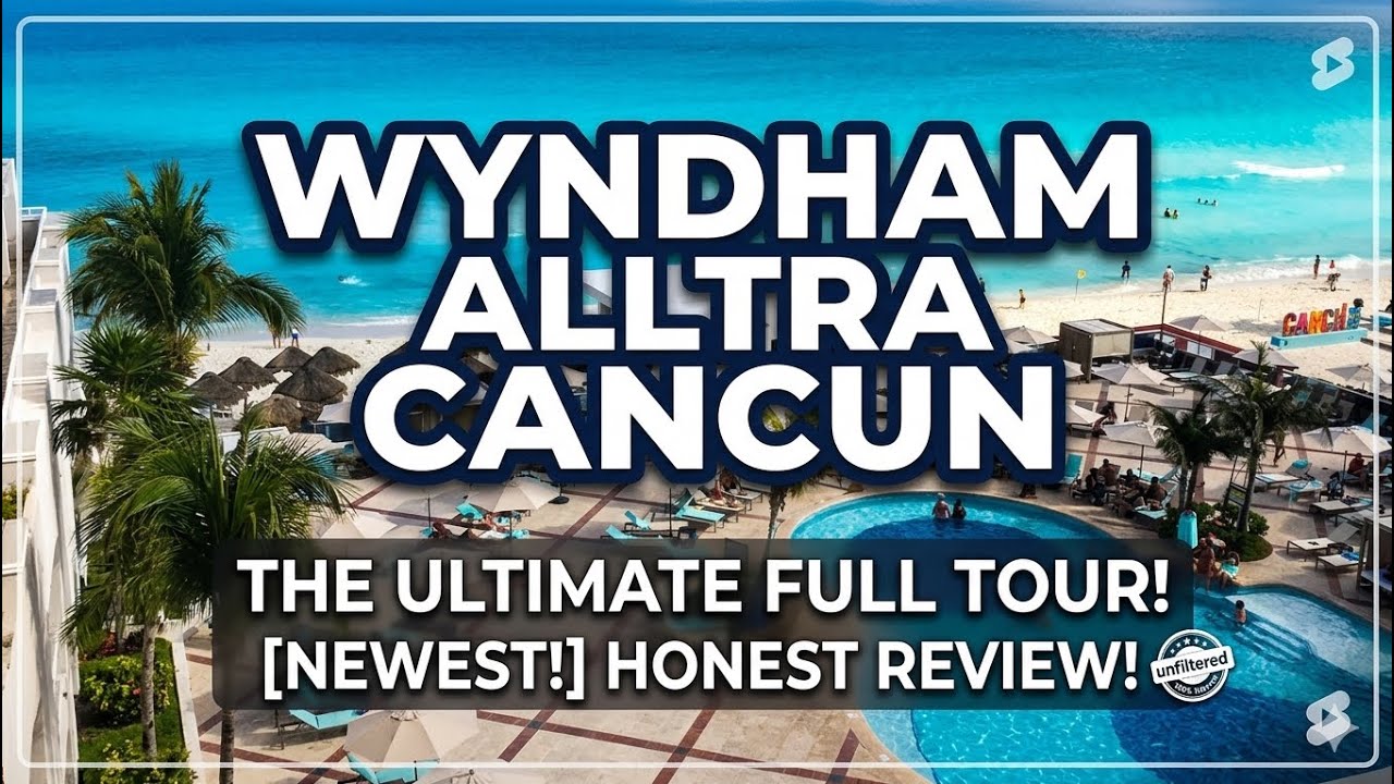Wyndham Alltra Cancun: Full Tour Walk-Through & Honest Review! #cancun #walkthrough #wyndham