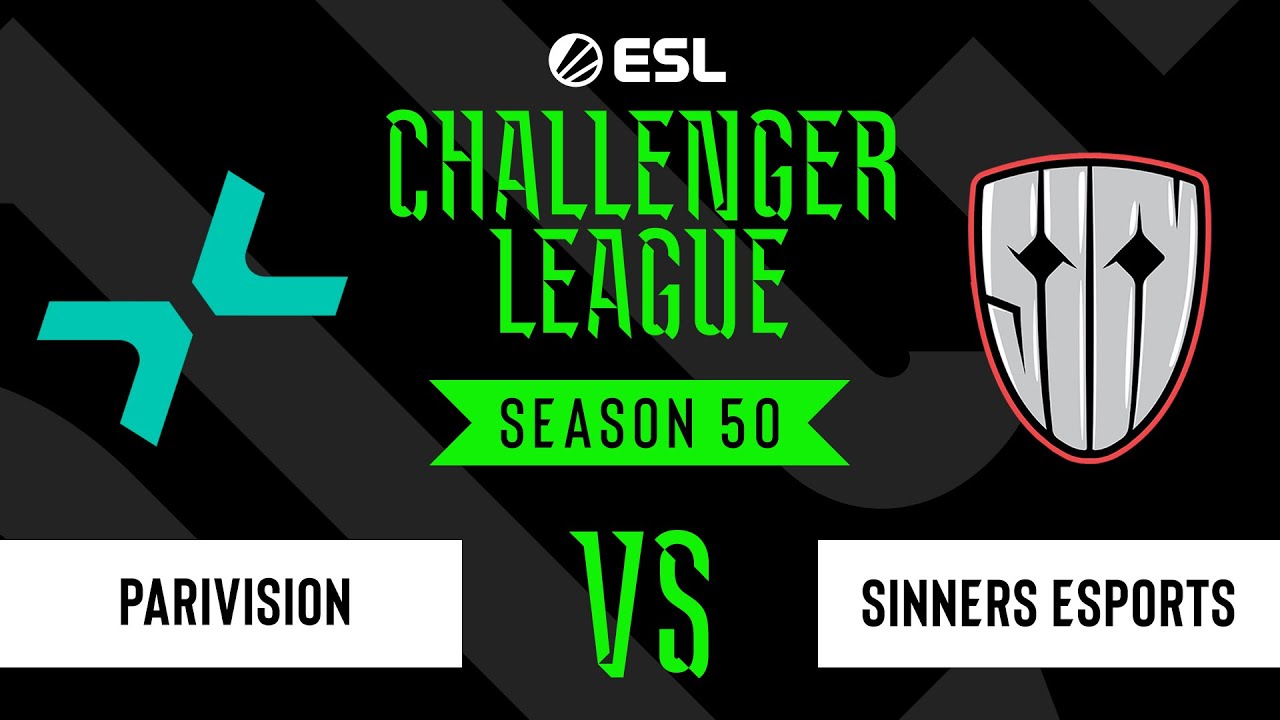 LIVE: PARIVISION vs SINNERS Esports - ESL Challenger League - Season 50 EU