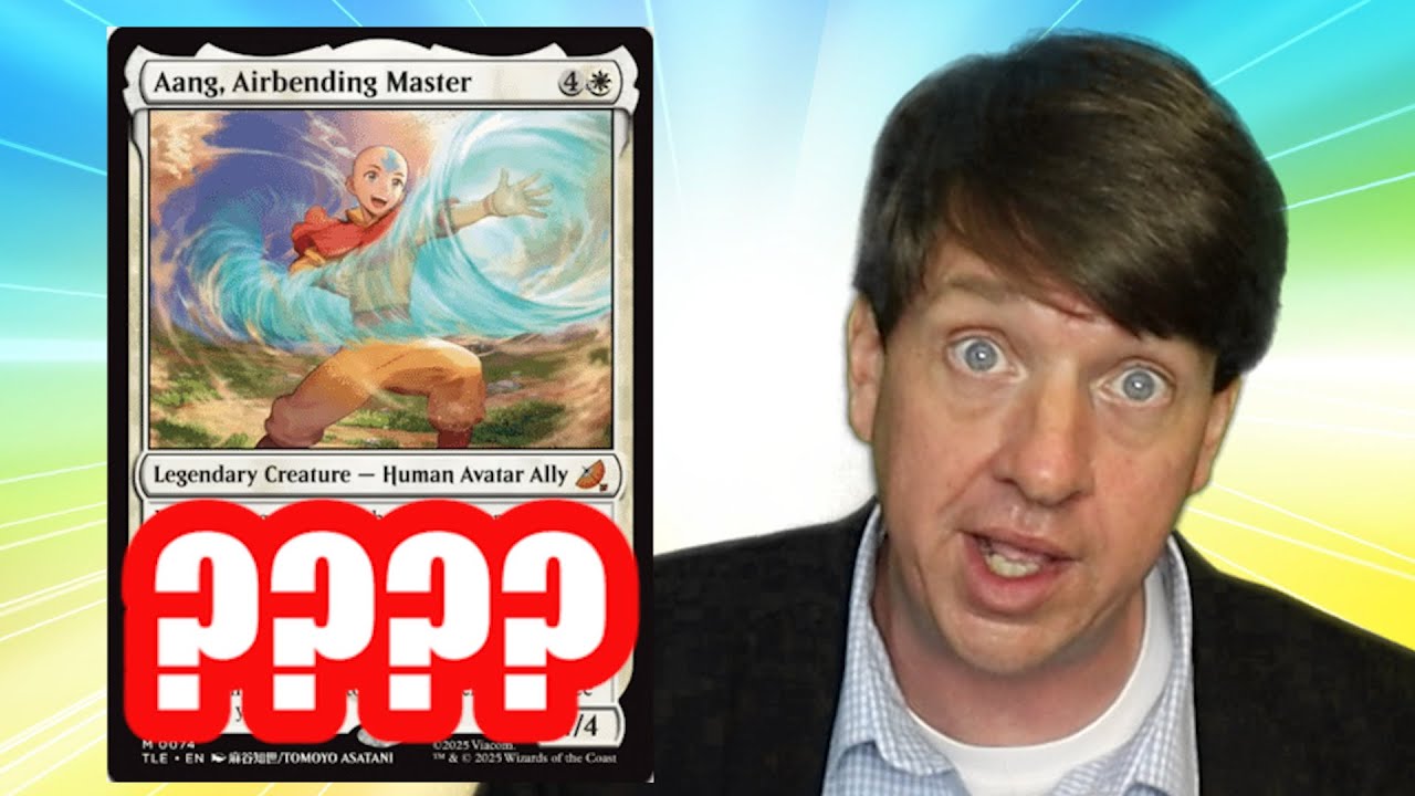 MTG HAS LOST ITS MIND - Last Airbender MTG Cards Are Insane