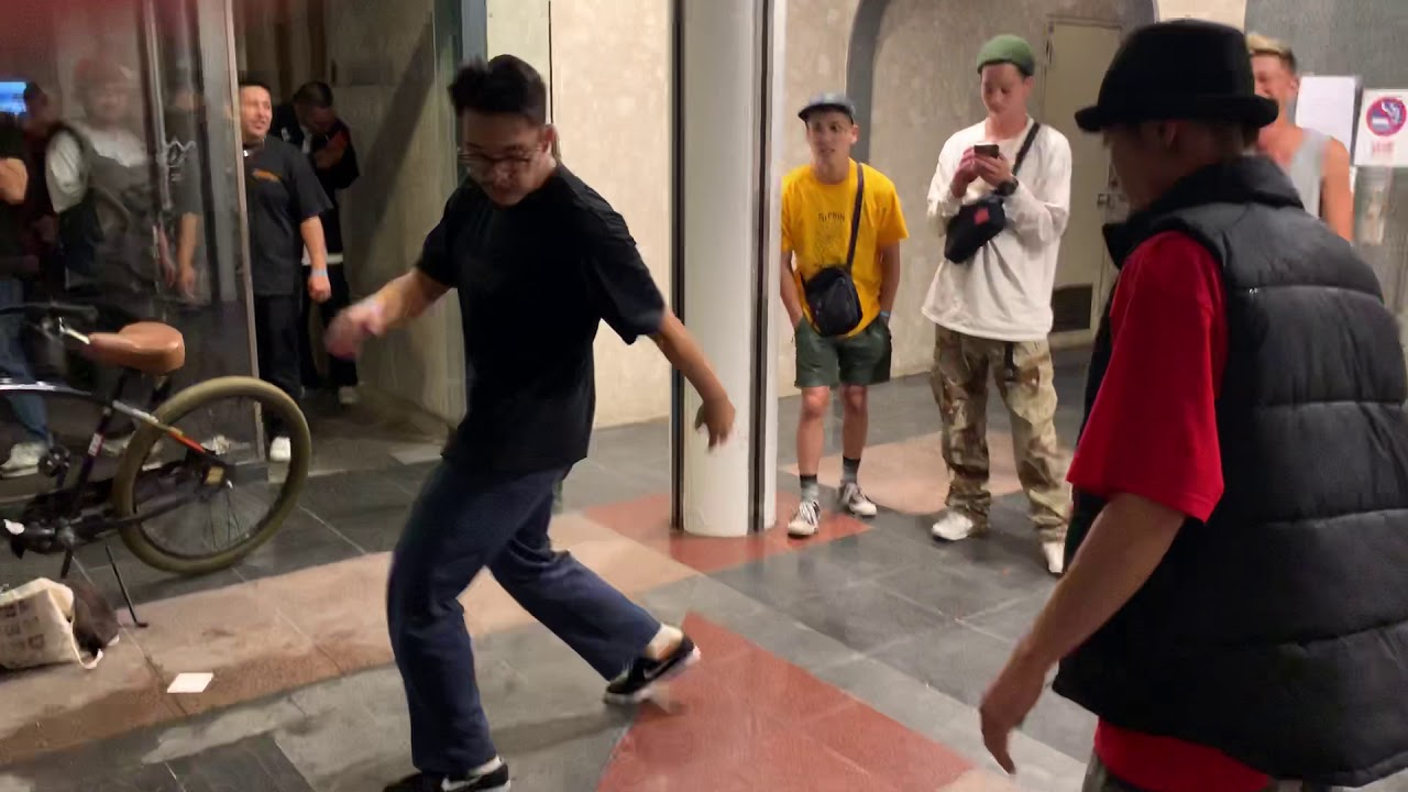 bboy 陸上 vs bboy naughty