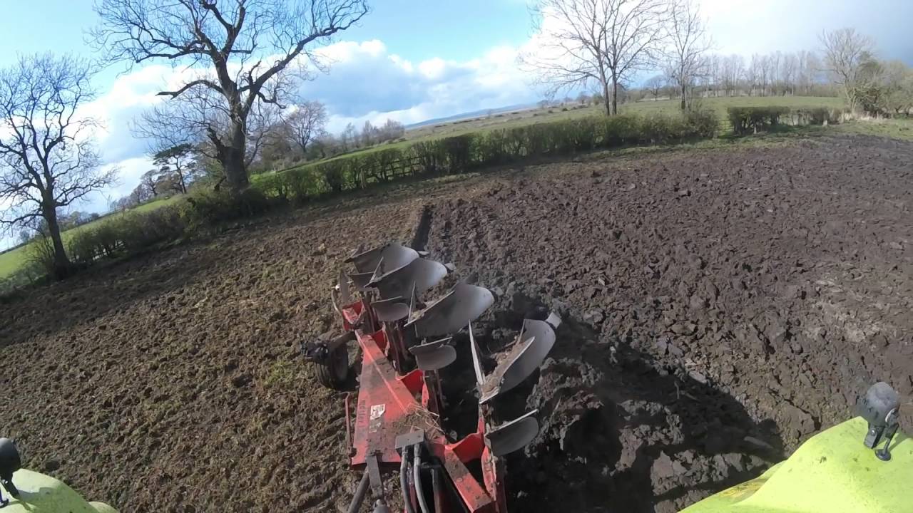 Last of the ploughing - Claas Arion 530