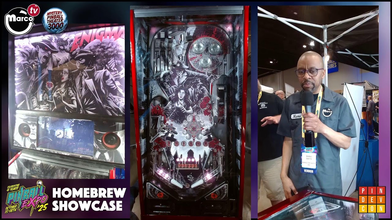 Pinball Expo 2025 - Homebrew Showcase