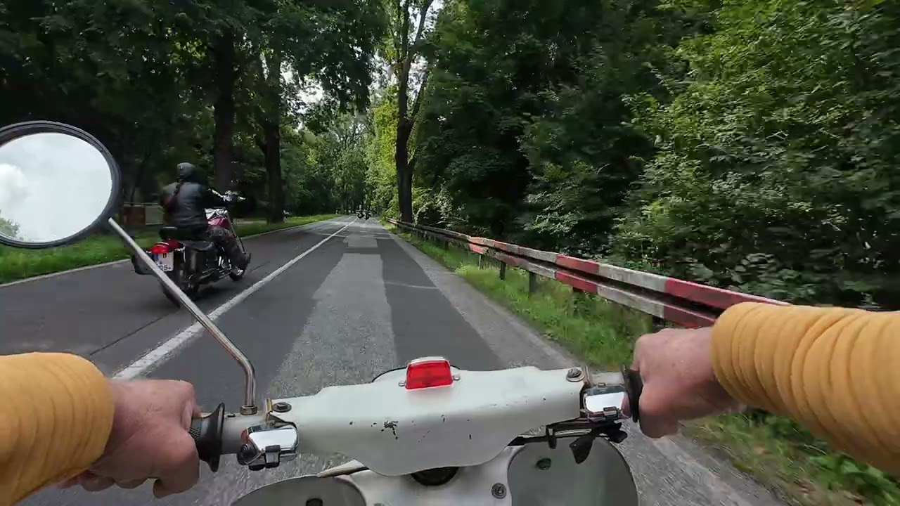 Meine erste Ausfahrt nach Müggelheim mit der Simson Schwalbe