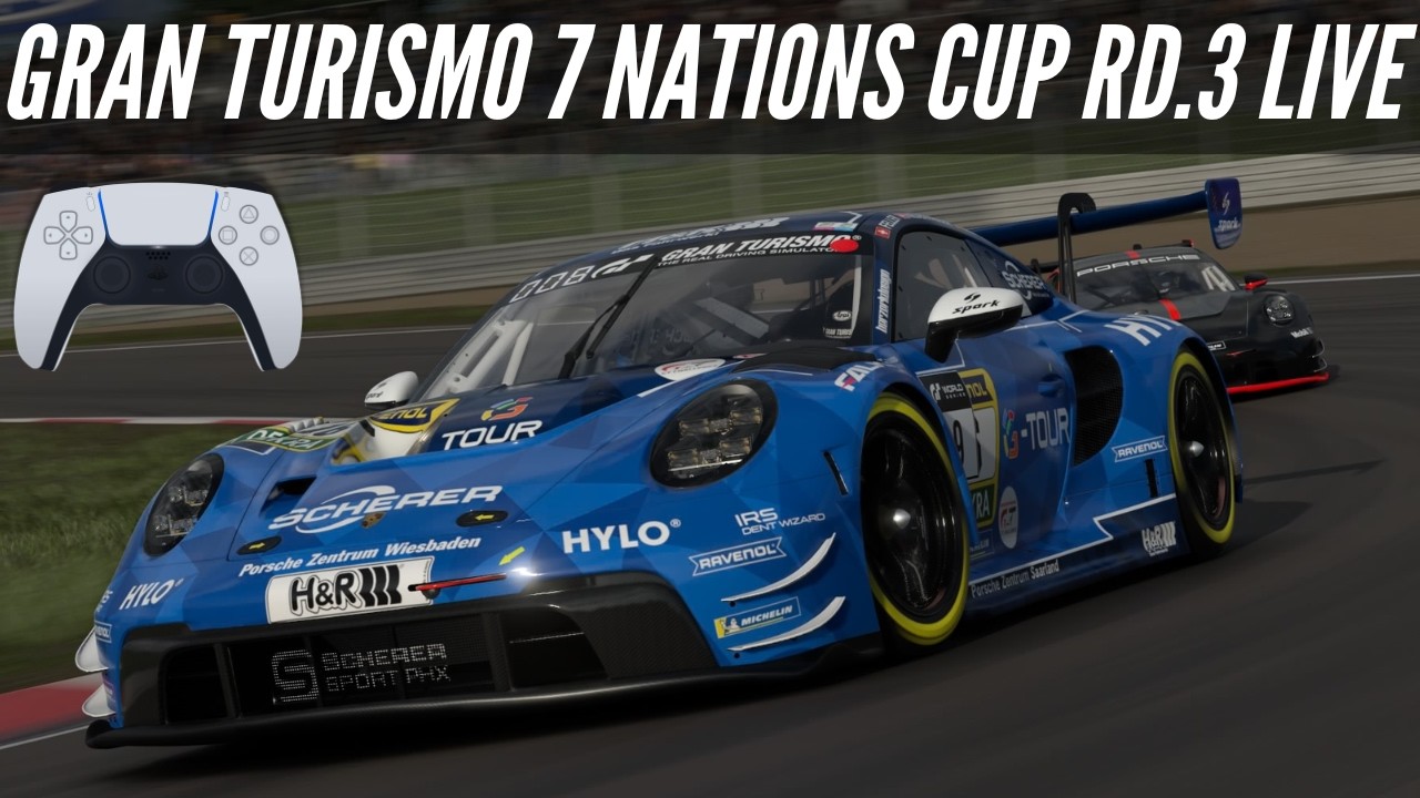 Gran Turismo 7: Nations Cup Round 3 LIVE