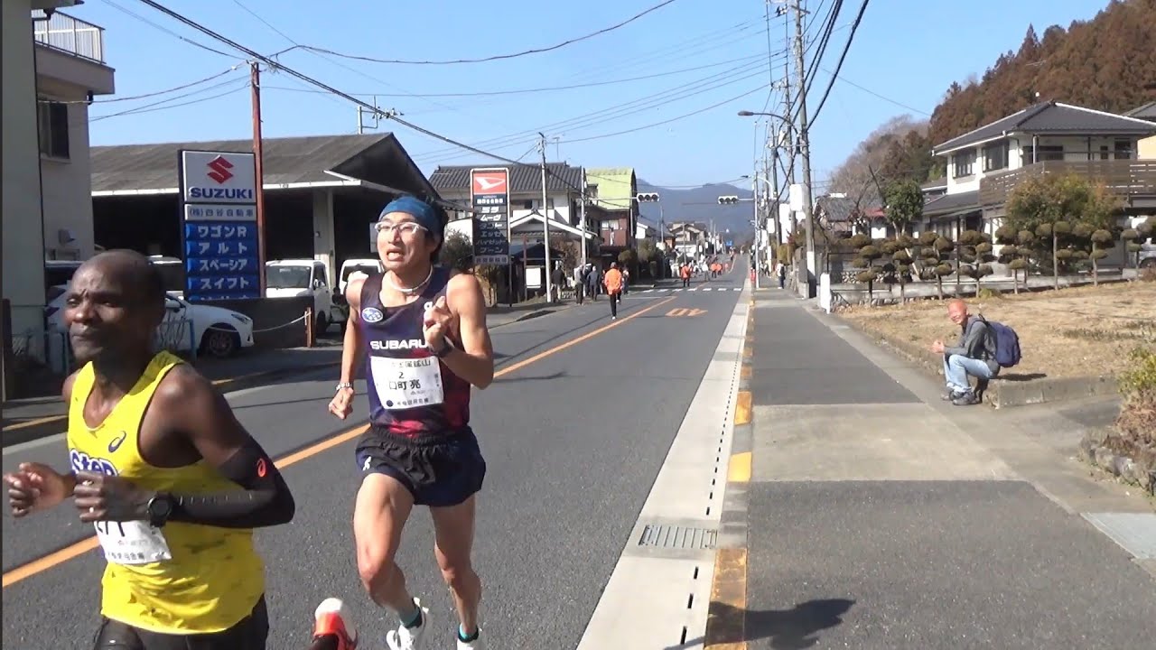 青梅マラソン 2026　３０ｋｍの部  約２４.２ｋｍ地点 １４時１０分まで撮影 １/３