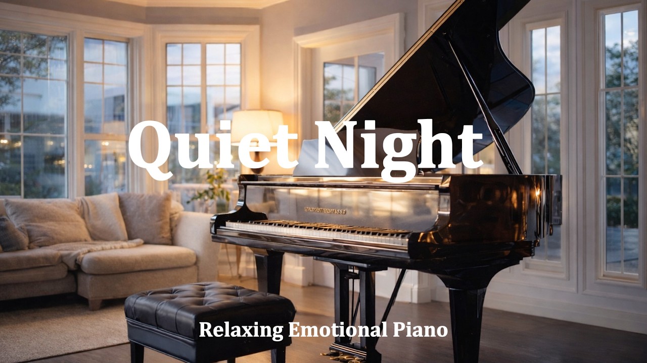 Relaxing Piano | Quiet Night – 고요한 밤의 감성 피아노 (3 Hours)