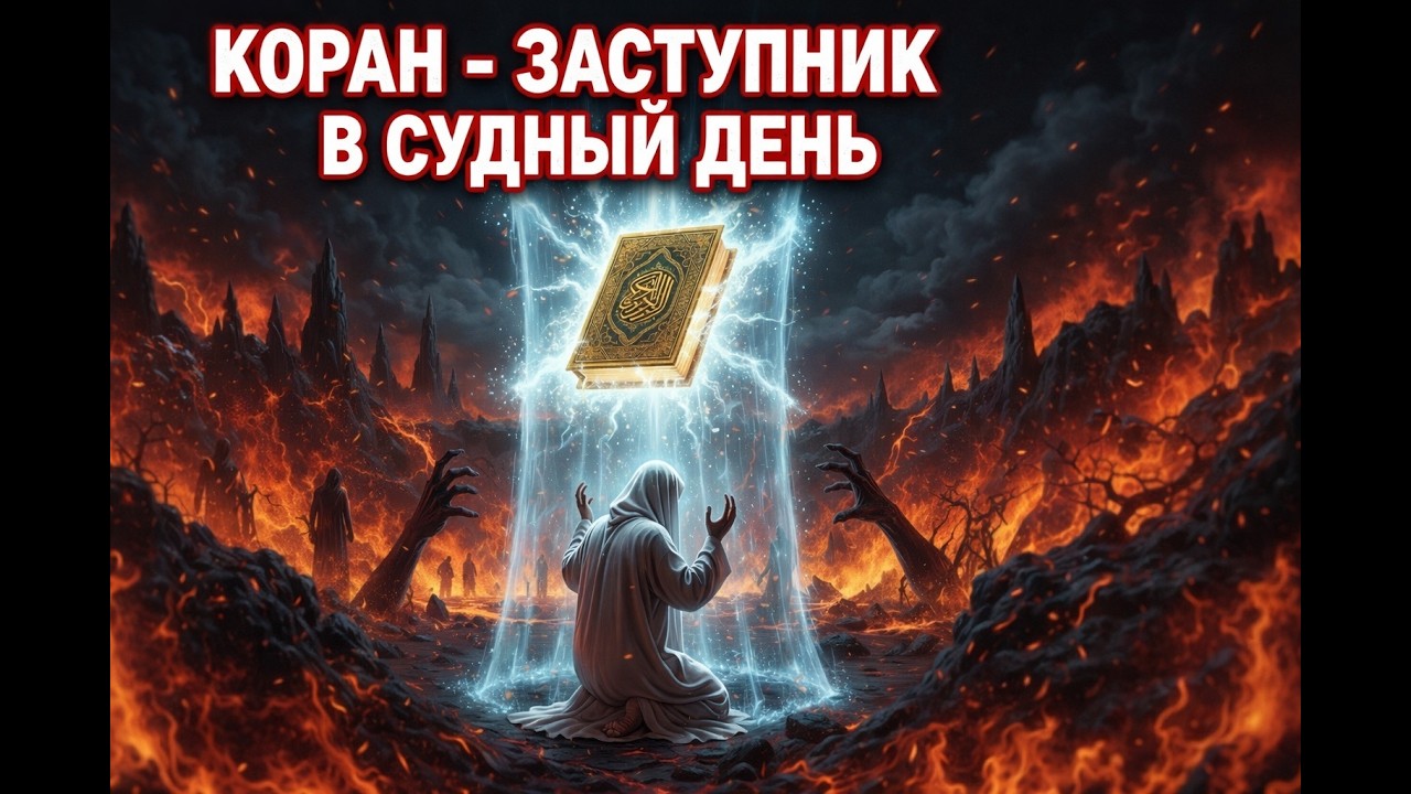 Коран будет заступаться за тебя.