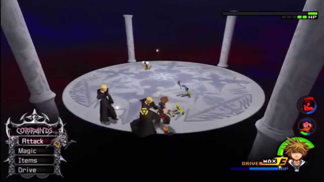 KH HD 2.5 ReMix - Level 1 Larxene (AS) (No Damage)