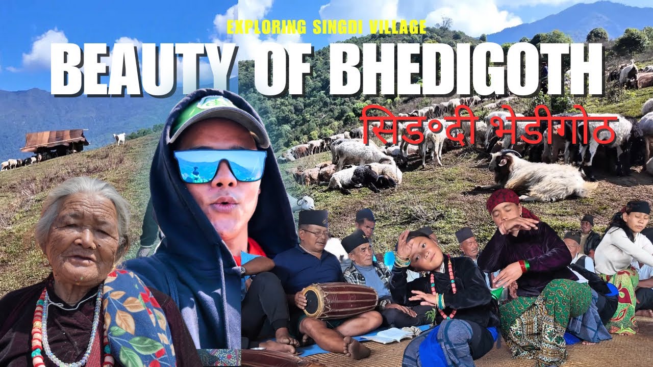 Traditional Life in Singdi Village, Bhedigoth Nepal |Natural Beauty of Bhedigot | DITULGRG💪🏼