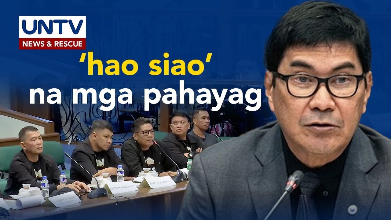 FULL: Statement of Blue Ribbon Committee Chair Erwin Tulfo at the supposed &lsquo;legit&rsquo; committee meeting