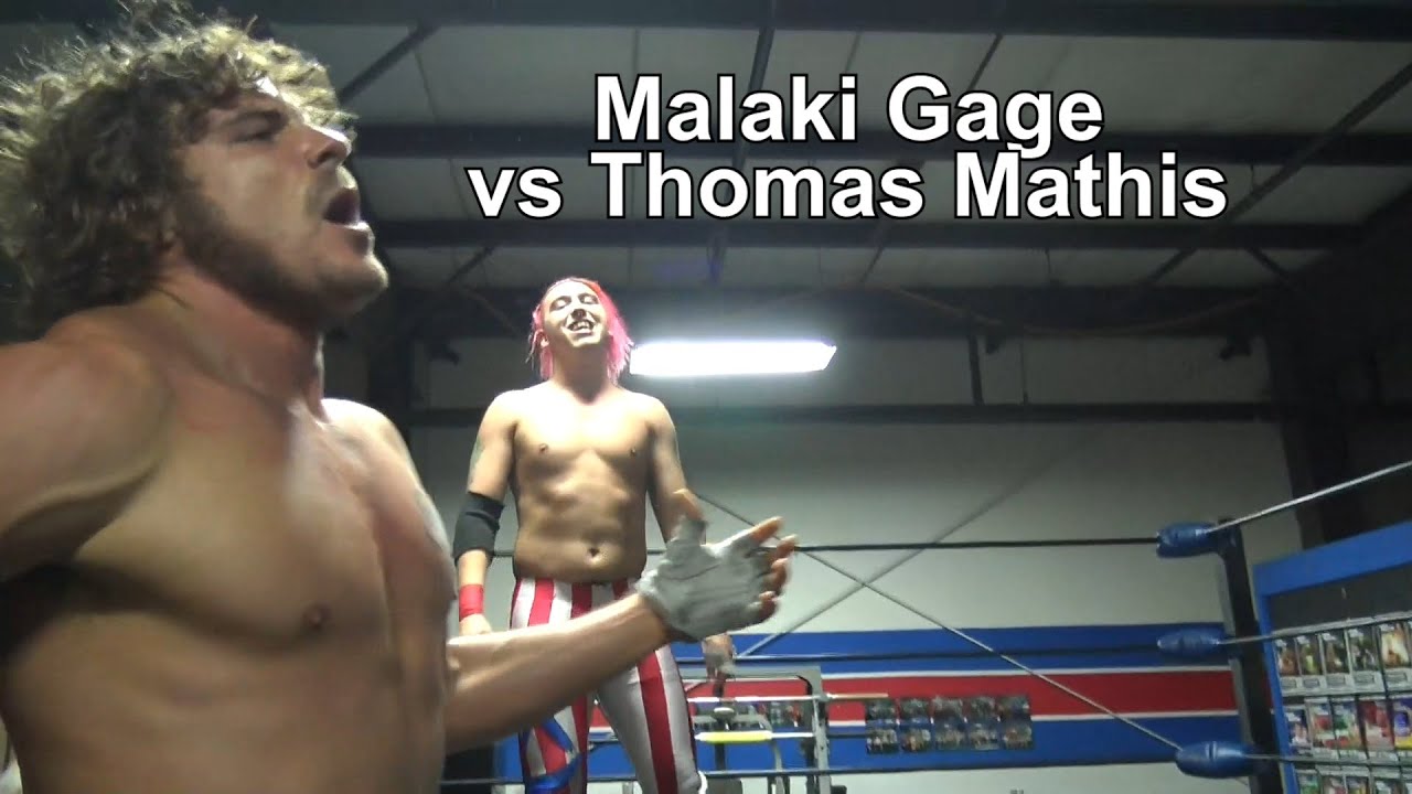 Malaki Gage vs Thomas Mathis Free Wrestling Match