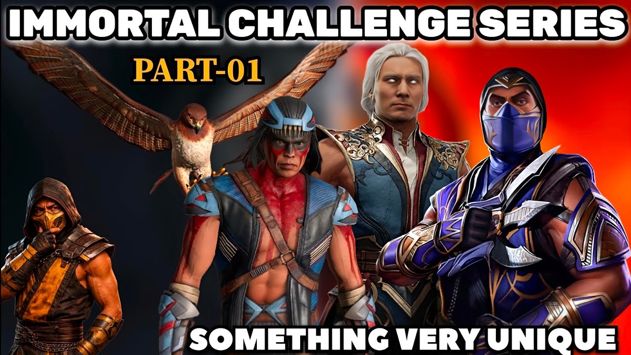 First Time Ever! Immortal Challenge Series Part-01 - Mk Mobile