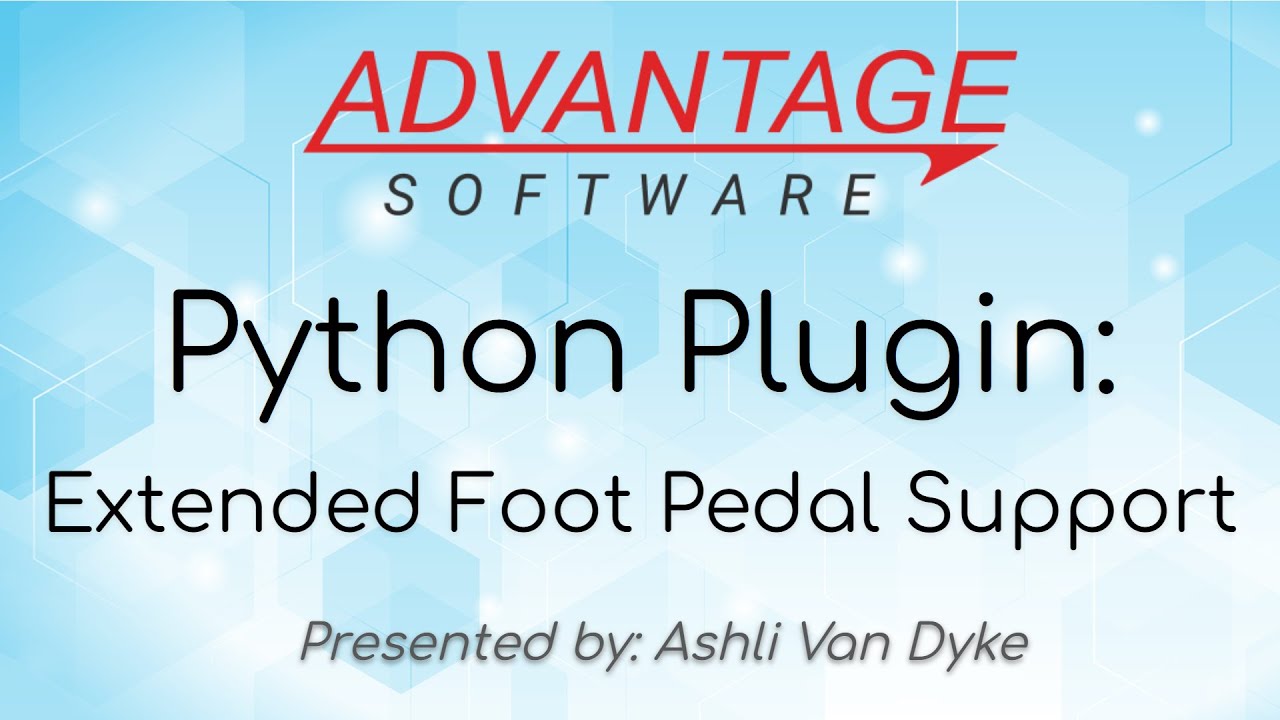 Python Plugin: Extended Foot Pedal Support