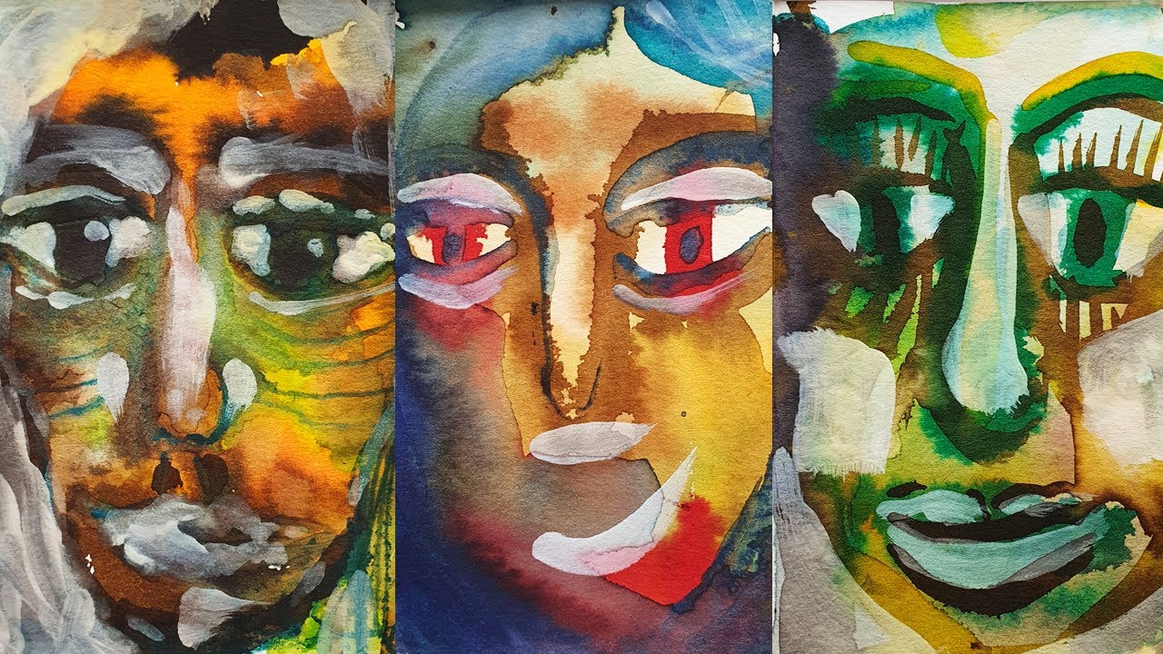 12 Portraits I :: Ulrike Hirsch (mixed media)