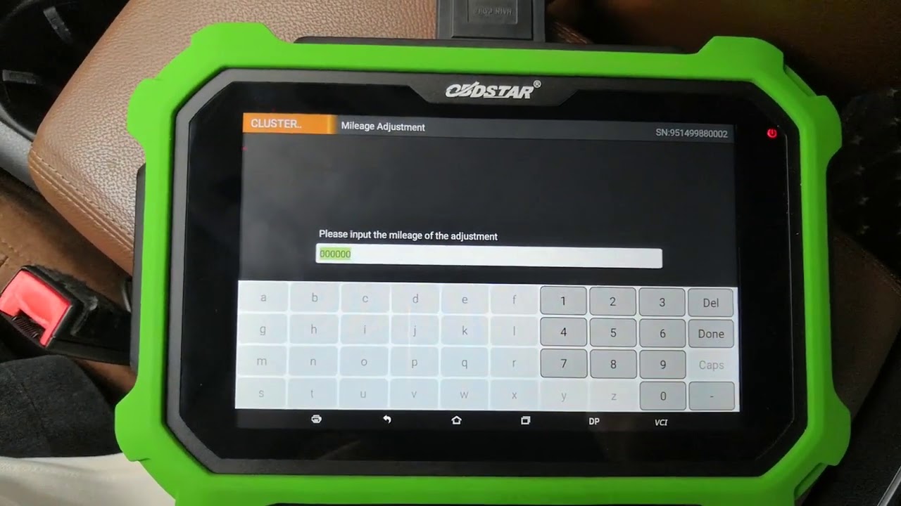 OBDSTAR X300 DP PLUS Work on Audi A7 2012 Odometer Adjustment