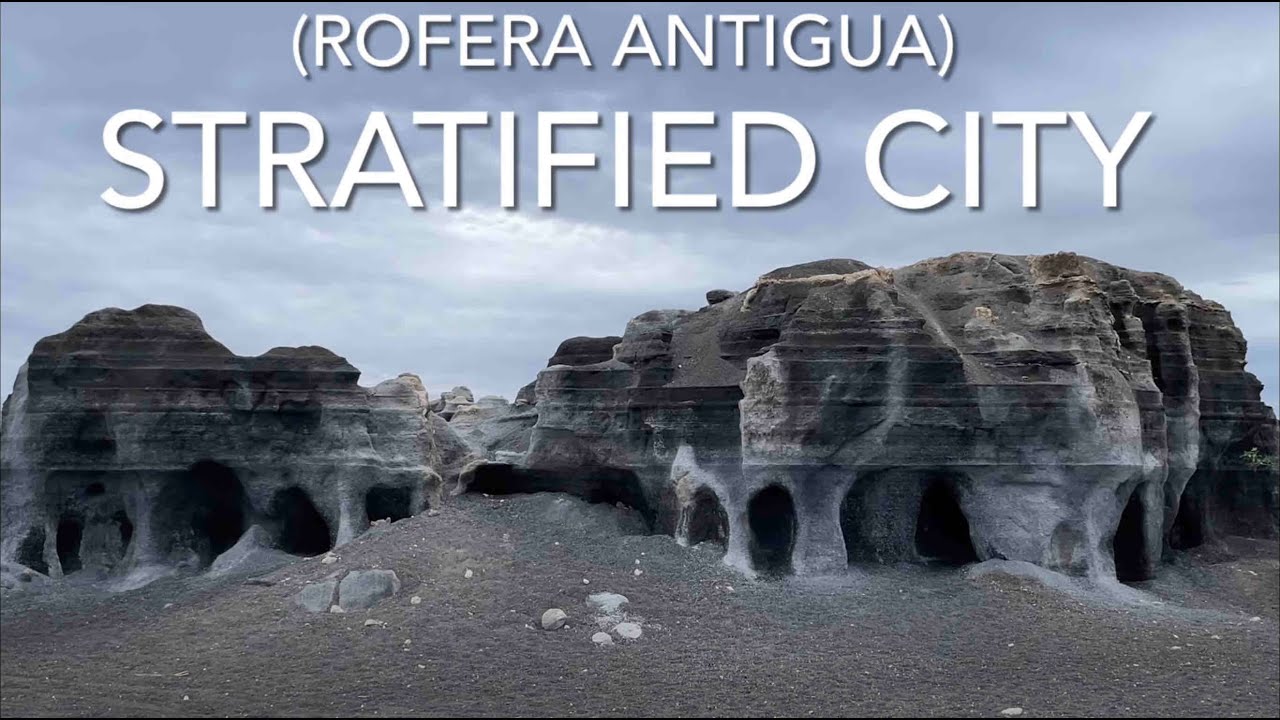 Stratified City / La Rofera, Lanzarote (4K)