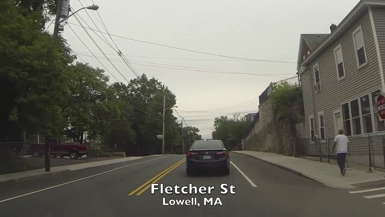 Driving around Lowell, MA
