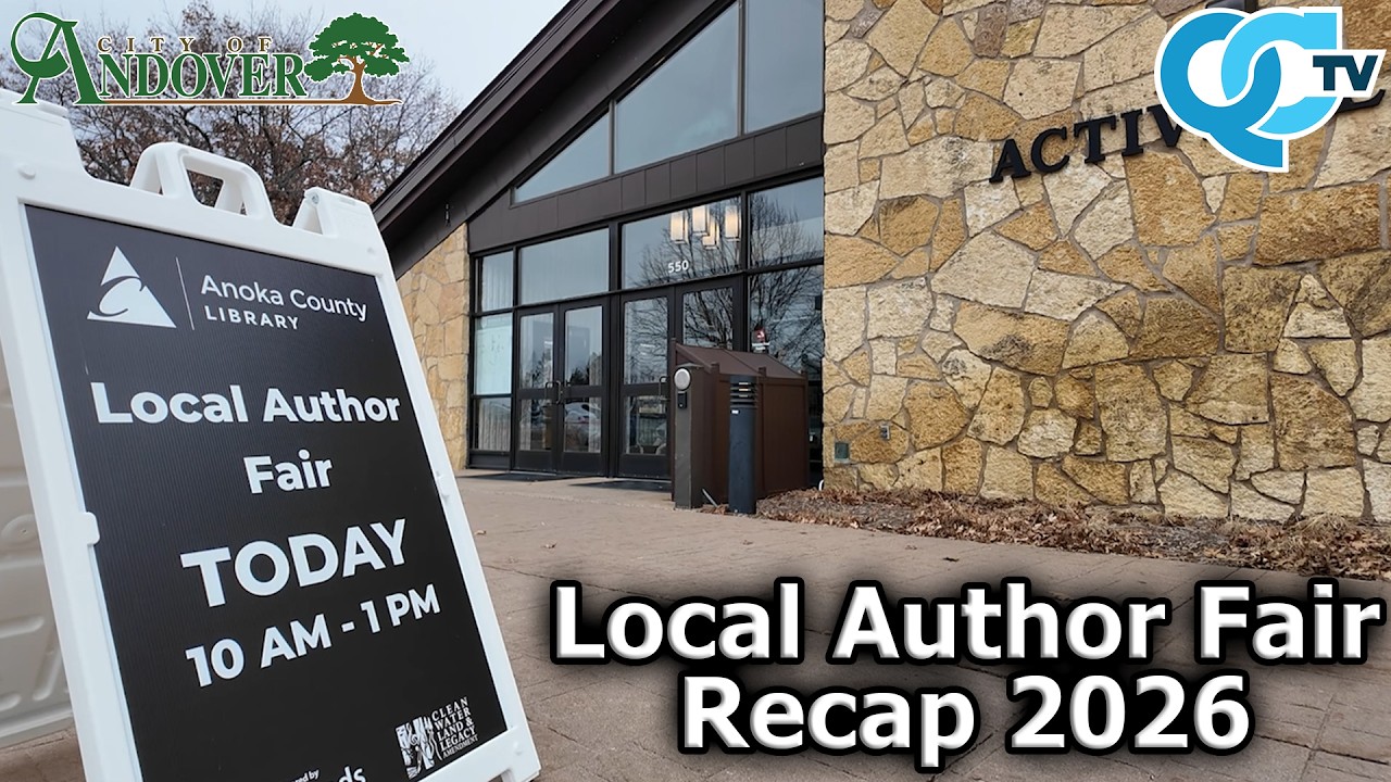 Local Author Fair 2026 Recap | Andover, MN | QCTV