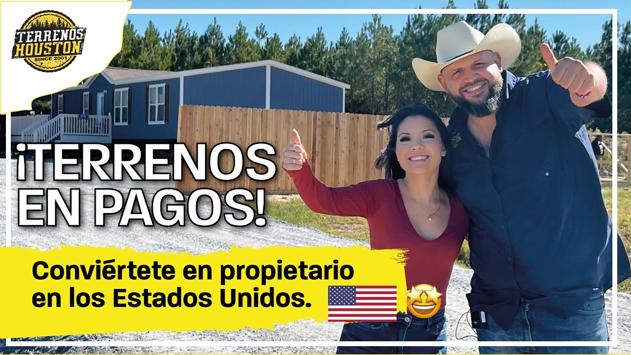 Est&aacute;s cansad@ de pagar renta? Aqu&iacute; NO necesitas cr&eacute;dito 🏡Terrenos Houston