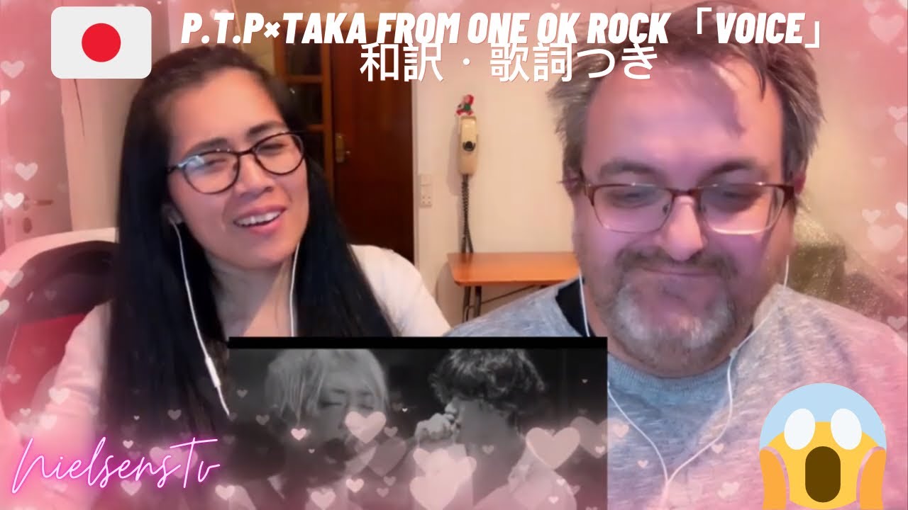 🇩🇰NielsensTv REACTS TO🇯🇵 P.T.P×Taka from ONE OK ROCK「Voice」和訳・歌詞つき😱💕👏