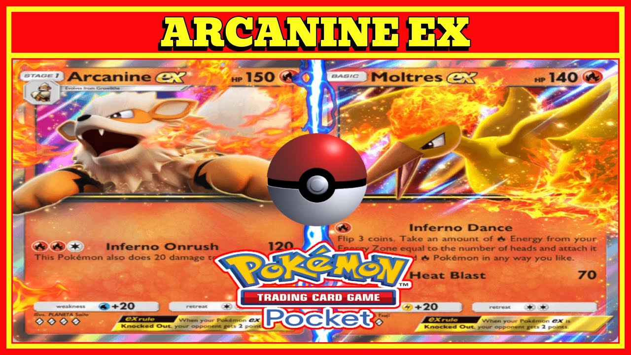 ARCANiNE EX ft. MOLTRES EX - META |DECK| [POKÉMON TCG POCKET]
