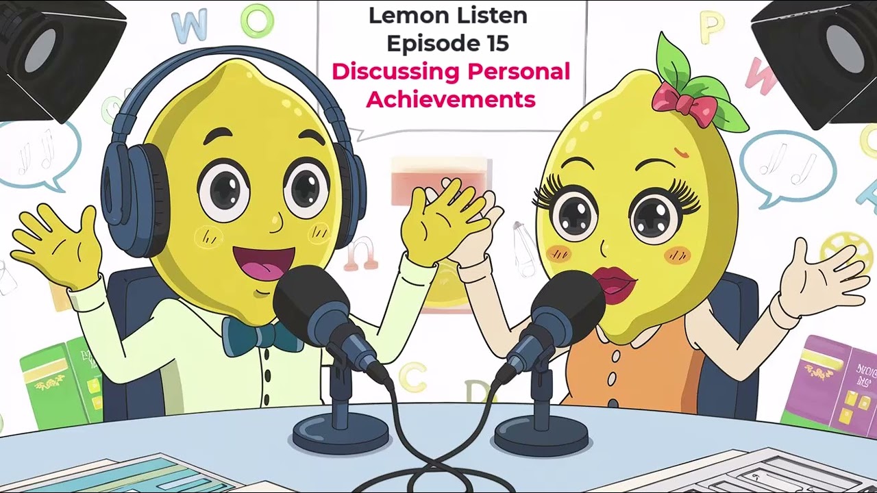 Learn English With Podcast Conversation Episode 15 - Discussing Personal Achievements