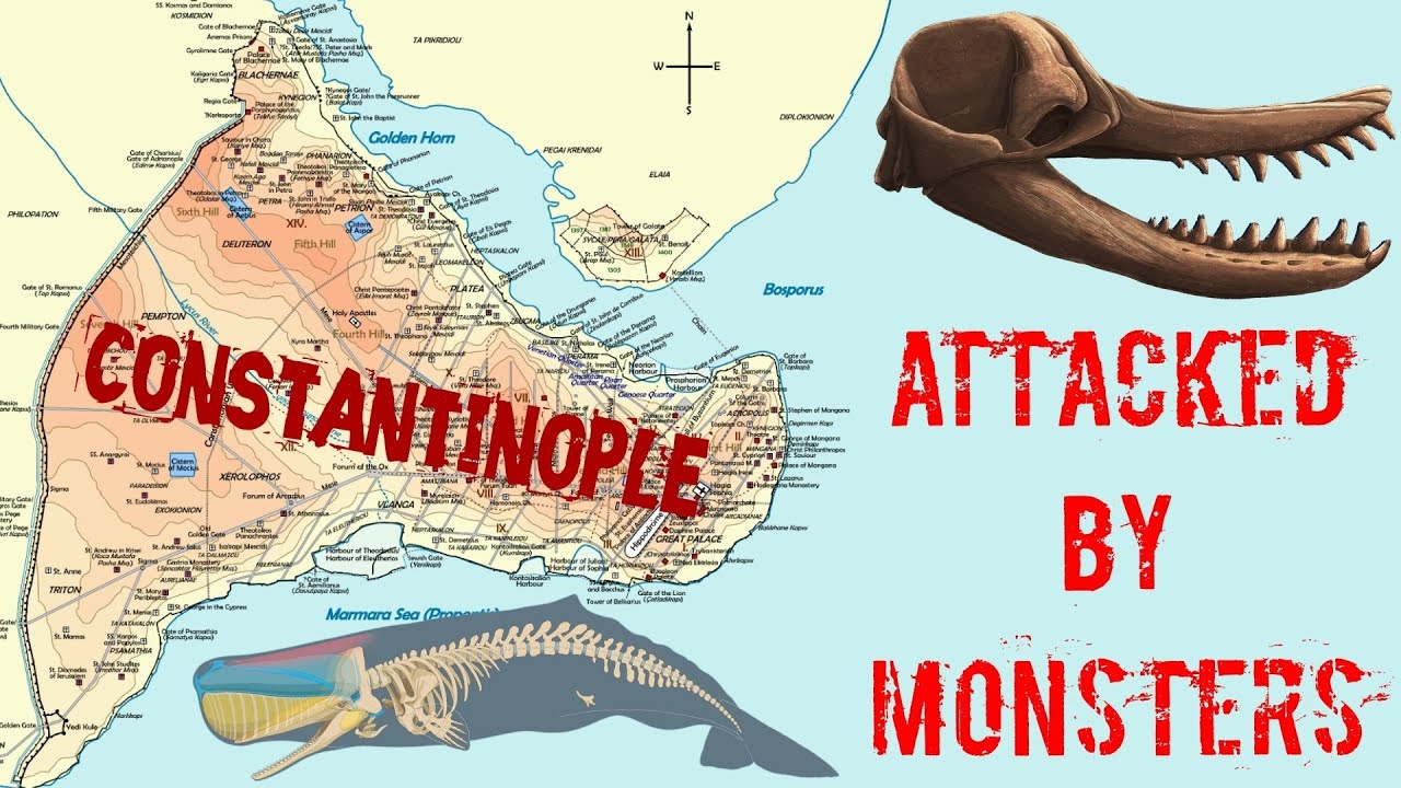 Real Sea Monster Attacks of Constantinople: Porphyrios