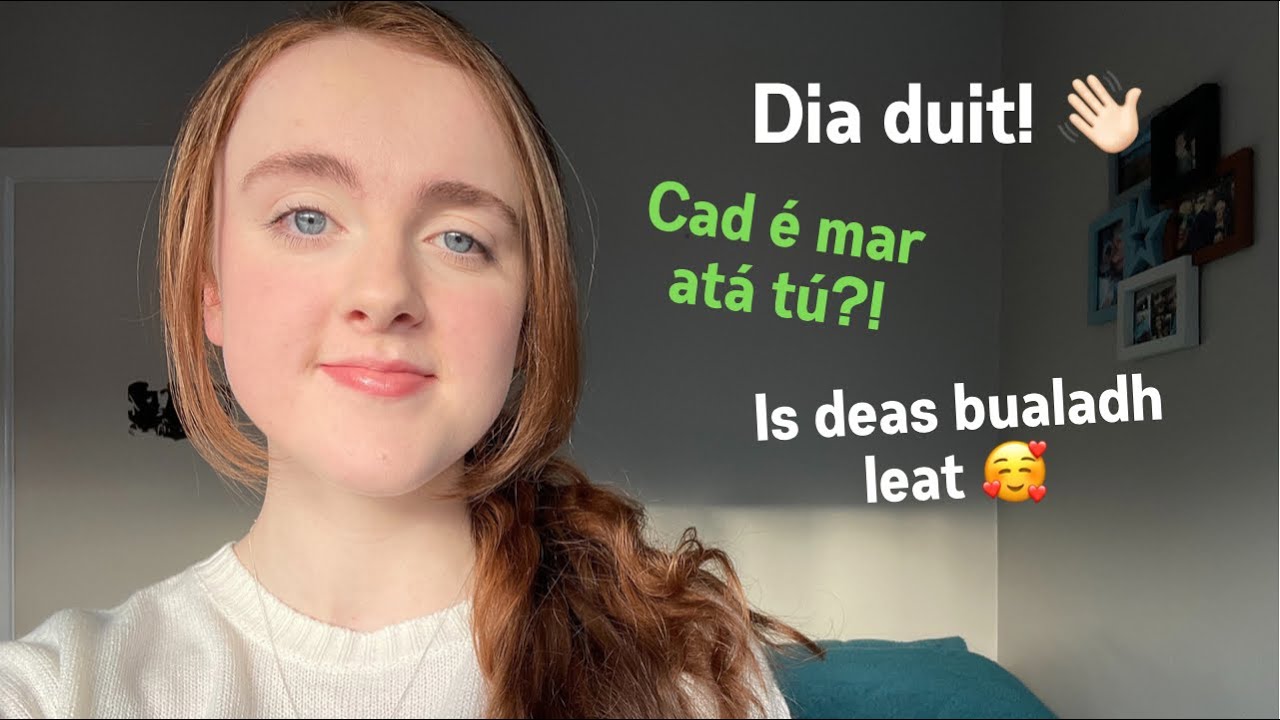 How to: start a CONVERSATION in IRISH! 🇮🇪 as Gaeilge 💚