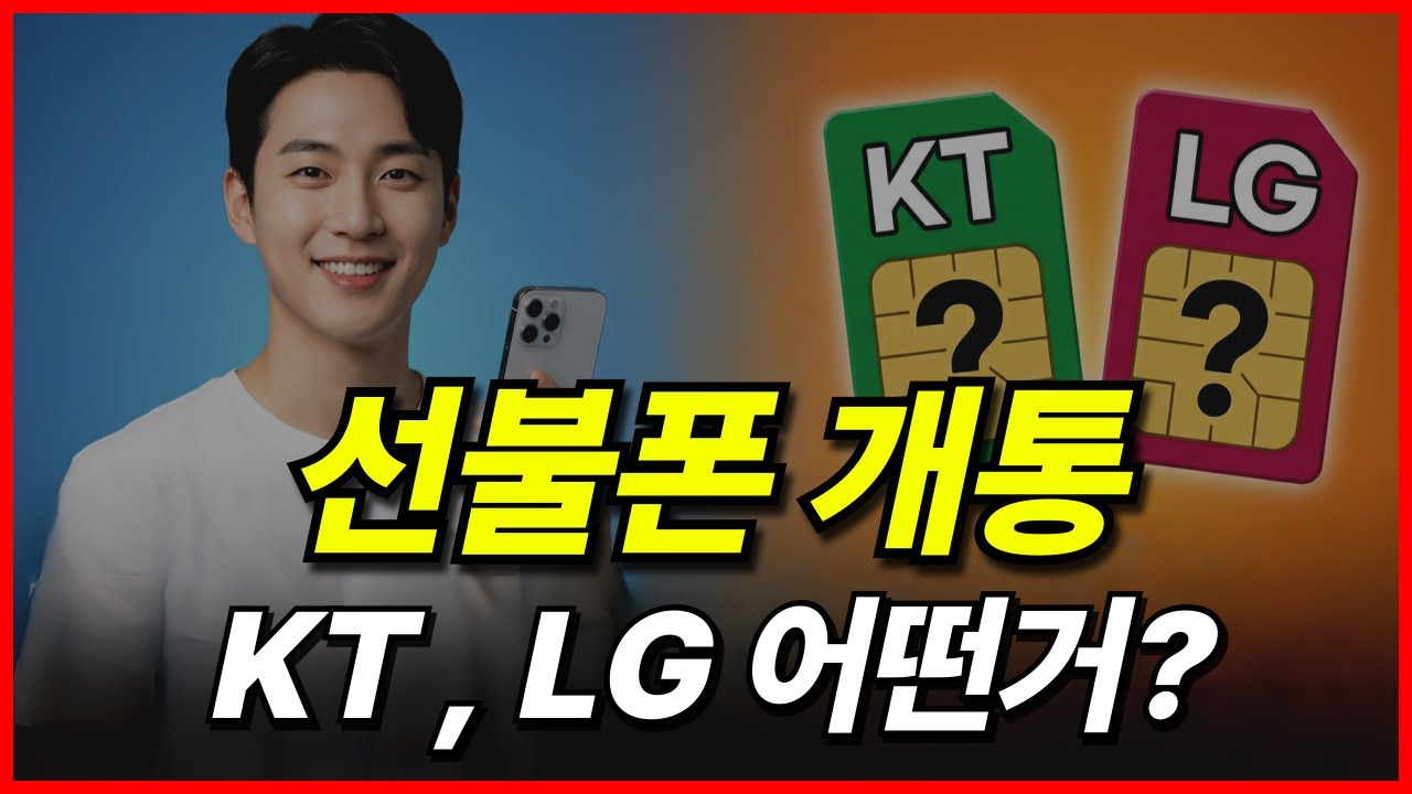 선불폰 개통방법ㅣ선불유심 통신사 어떻게 고를까? 셀프개통 순서까지! 