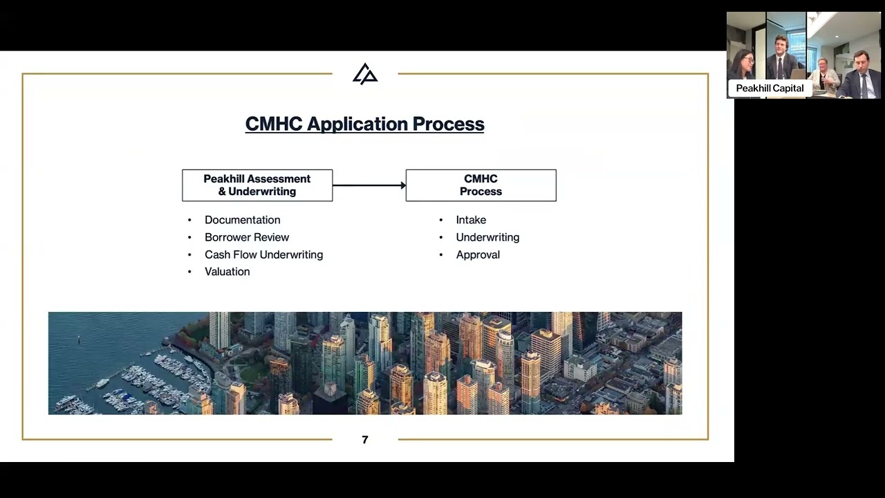 Benefits of CMHC Construction and Term Financing Webinar