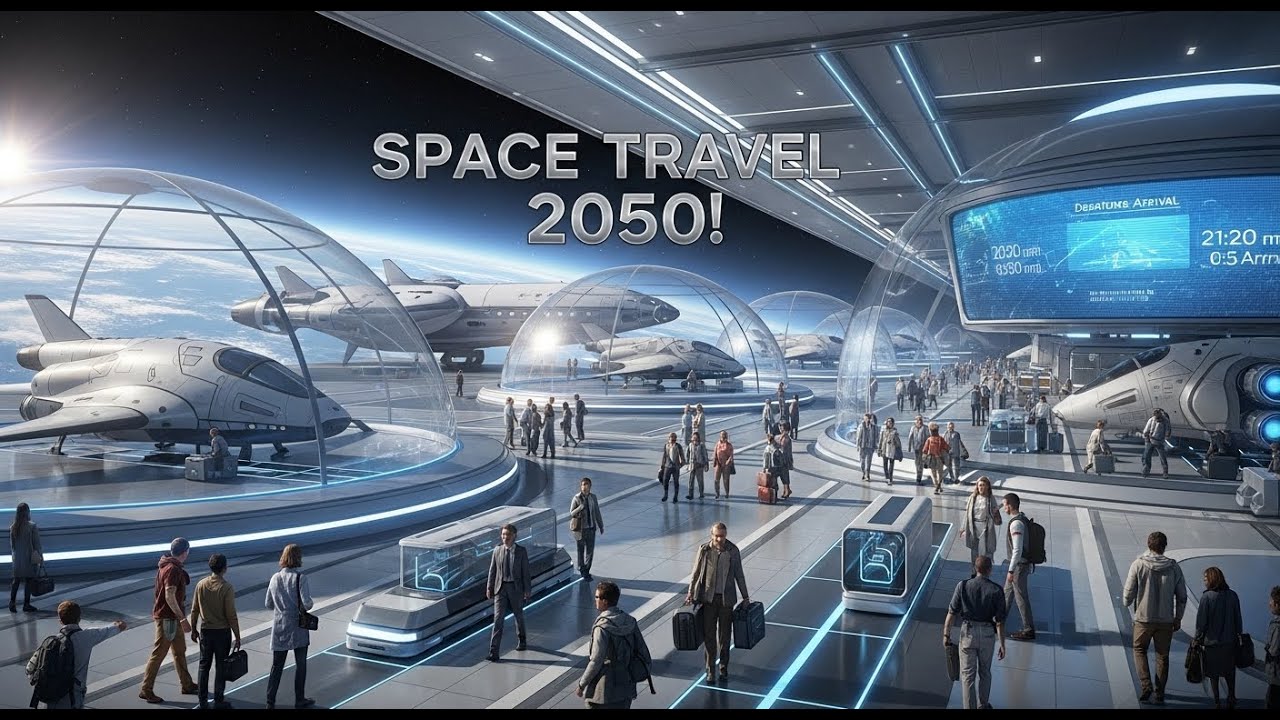 This Is What Space Travel Could Look Like by 2050 