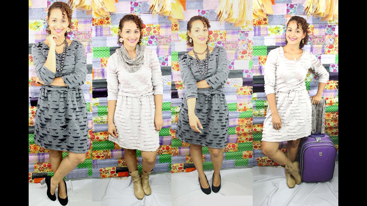 Vestido de Malha Para Inverno - Molde e Costura