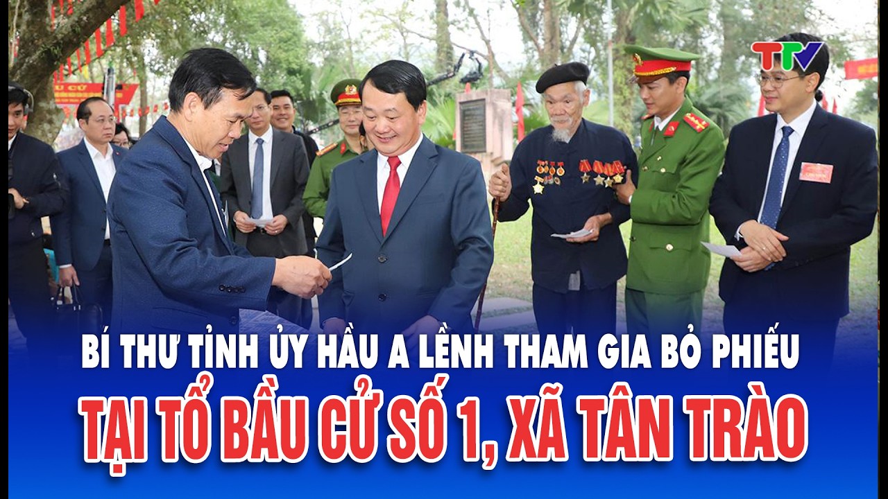 Thời sự trưa 15/3/2026|  1,27 triệu cử tri tỉnh Tuyên Quang đã nô nức đi bầu cử
