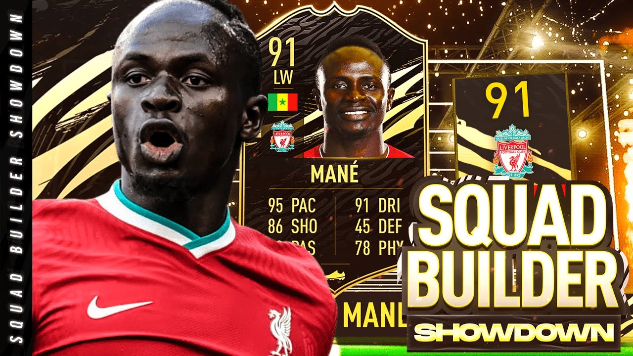 91 IF Sadio Mane Squad Builder Showdown!!!