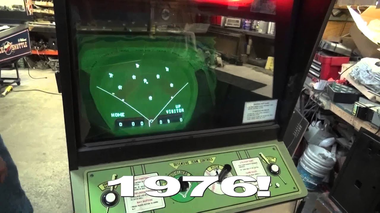 #604 Bally Midway TORNADO BASEBALL 1976 Vintage Arcade Video Game TNT Amusements