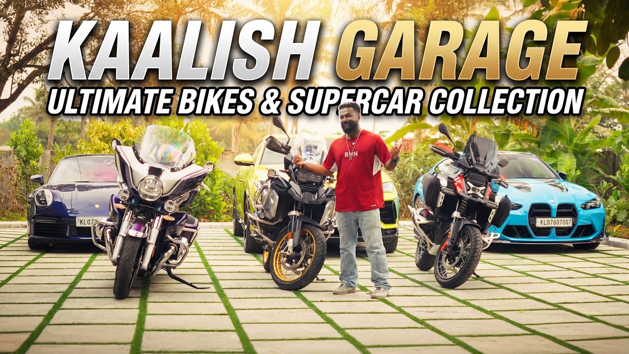 Kaalish Garage Kerala's ultimate supercar and bike collection💯