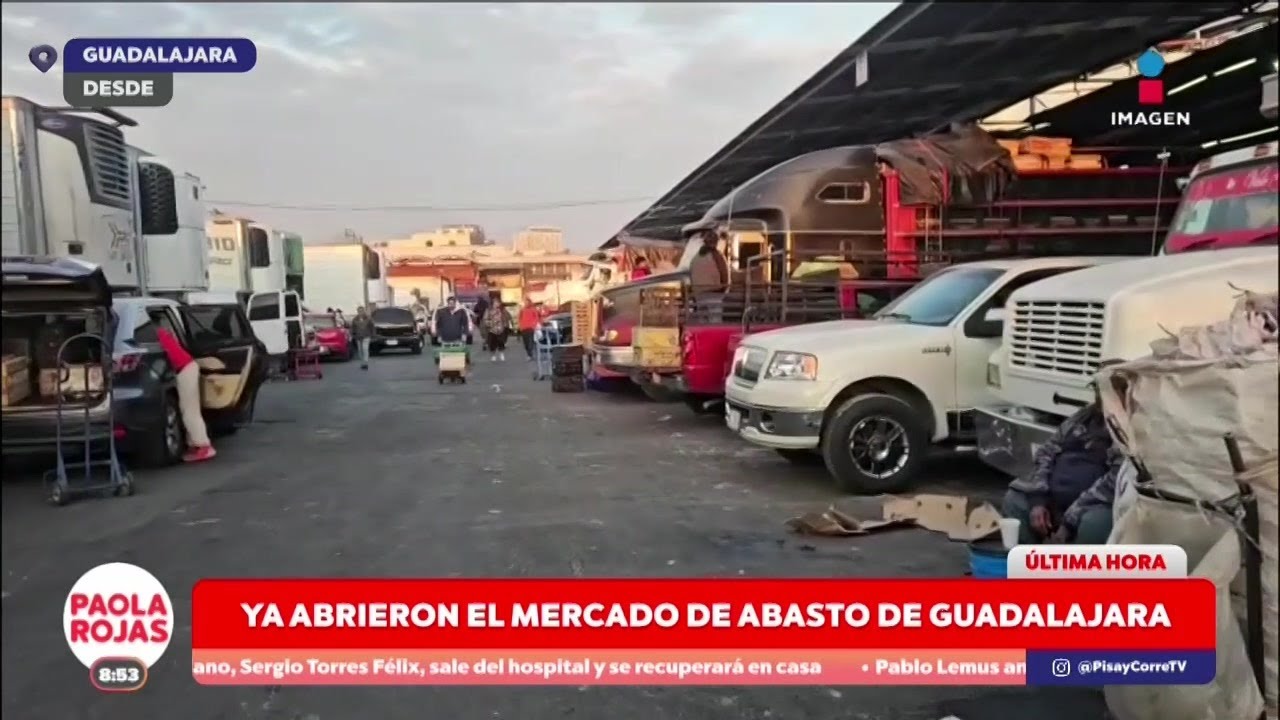 Mercado de Abastos de Guadalajara reanuda operaciones tras jornada violenta | DPC con Paola Rojas