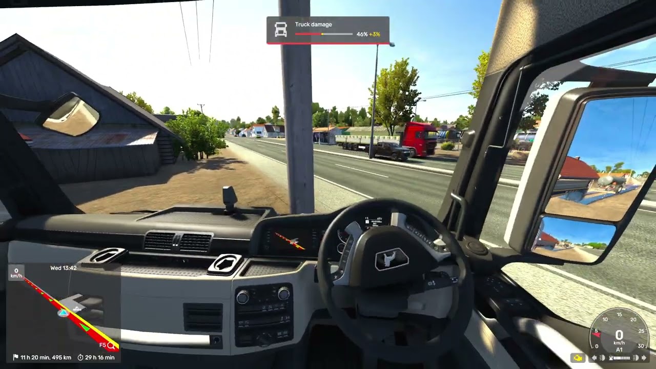 Danger accident | truci simulator | chhotelivi